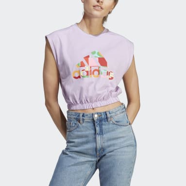 Polera Sin Mangas adidas x FARM Rio Morado Mujer Training