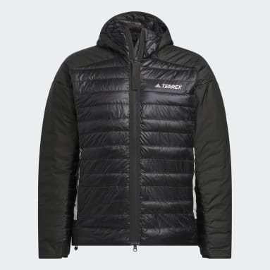 Terrex MYSHELTER Down Hooded Jakke Svart