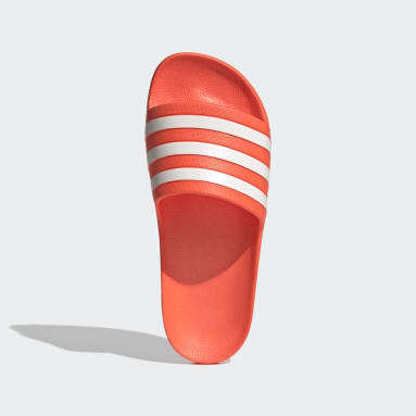Dam Sportswear Orange Adilette Aqua Slides