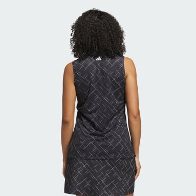 Ultimate365 Printed Sleeveless Poloshirt