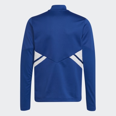 Sudadera entrenamiento Condivo 22 Azul Niño Fútbol