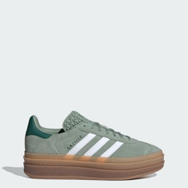 Zapatillas Adidas Gazelle Mujer Verde, Solo Deportes