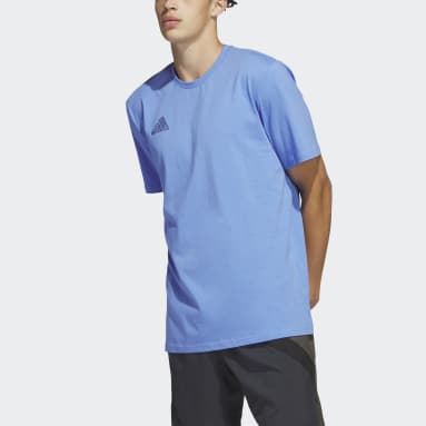 Remera Estampada Worldwide Hoops City Basketball Azul Hombre Básquet