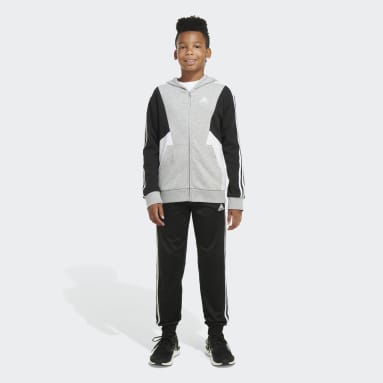 Youth Sportswear Grey CLRBLK HOOD FT JKT