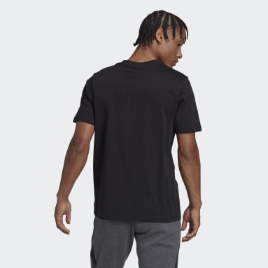 Men Sportswear Black Essentials Camo Print T-Shirt