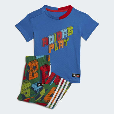Ensemble t-shirt et pantalon adidas x Classic LEGO® Bleu Enfants Sportswear