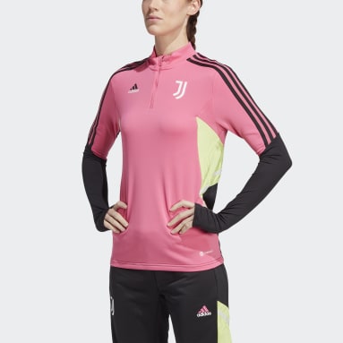 Women Football Pink Juventus Condivo 22 Training Top
