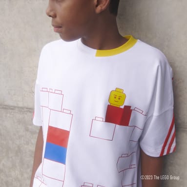 Kinder Sportswear adidas x Classic LEGO T-Shirt Weiß