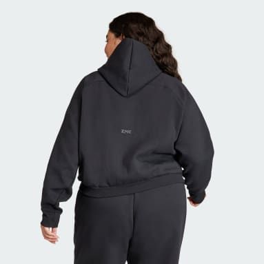 Moletom com Capuz Zíper adidas Z.N.E. (Plus Size)