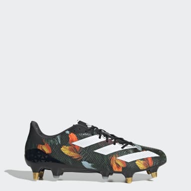 Rugby Sort Rugby Adizero RS7 Soft Ground støvler