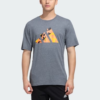 TRAIN ESSENTIALS BIG LOGO TEE