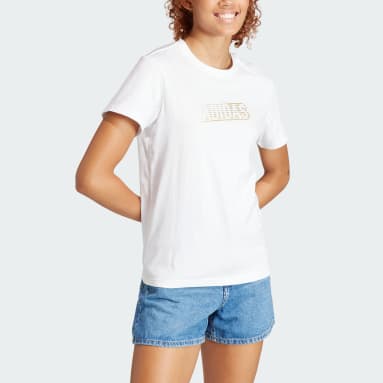 Polo Brand Love Estampada Blanco Mujer Sportswear