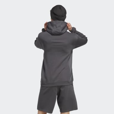 Sweat-shirt à capuche City Escape Gris Hommes Sportswear