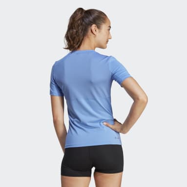 Techfit Training Tee Niebieski