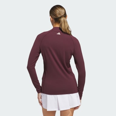 Ultimate365 Solid Quarter-Zip Mock Polo Shirt