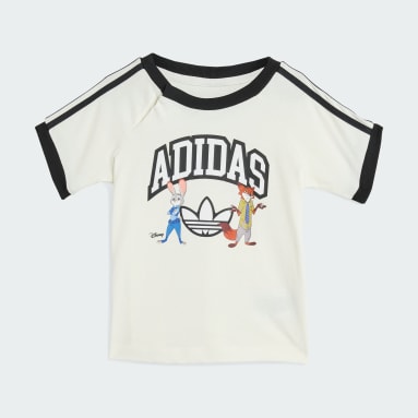 adidas ディズニー ショーツと半袖Tシャツのセット キッズ