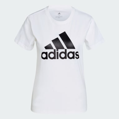 LOUNGEWEAR Essentials Logo T-skjorte Hvit