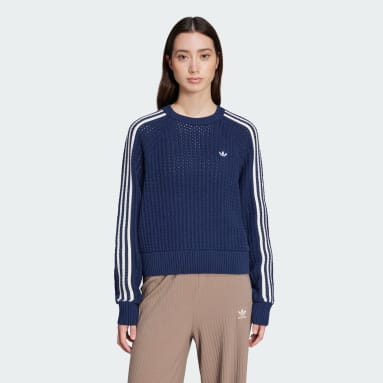 Jersey cuello redondo Adicolor Knitted