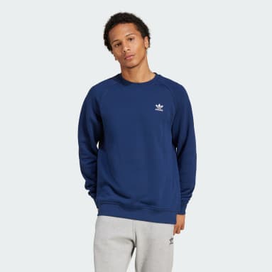 Sudadera cuello redondo Trefoil Essentials French Terry