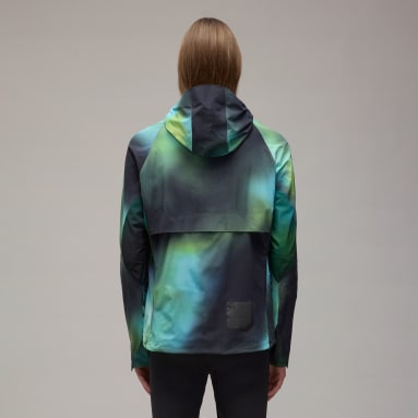 เสื้อแจ็คเก็ตสำหรับวิ่งพิมพ์ลายทั้งตัว Y-3