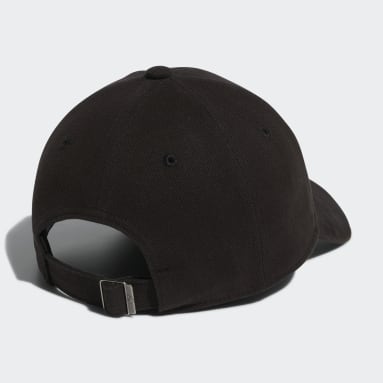 Women's Training Black Structured Adjustable Hat