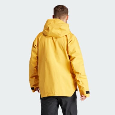 Anorak RAIN.RDY com Forro Xperior 2L TERREX Amarelo Homem TERREX