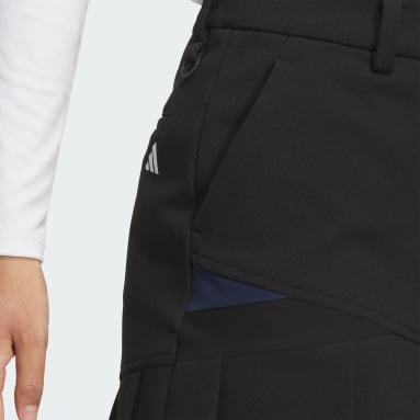 【ゴルフ】撥水 アシンメトリー プリーツスカート