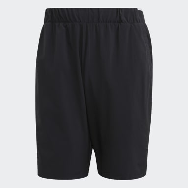 Men's Tennis Black Club Stretch-Woven Tennis Shorts