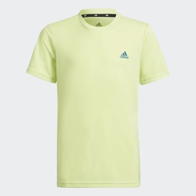 Youth 8-16 Years Essentials Green Designed 2 Move Tee