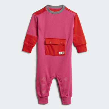 Infants sportswear Burgundy adidas x LEGO® DUPLO® Onesie