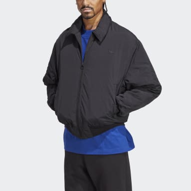 Jaqueta Premium Essentials Crinkle Preto Homem Originals