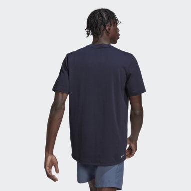 Designed to Move Logo Tee Niebieski