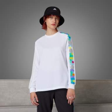 Frauen Fußball Manchester United Peter Saville Long Sleeve Trikot Weiß