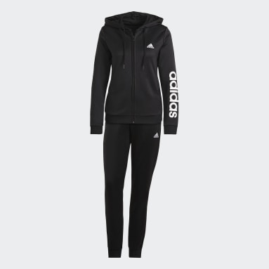 Ženy Sportswear černá Sportovní souprava Essentials Logo French Terry
