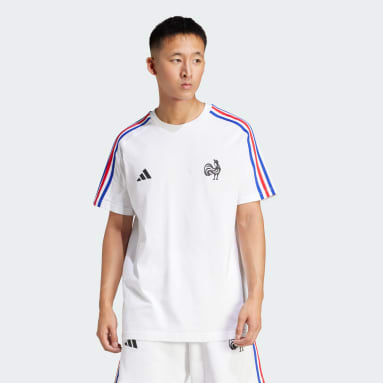 Frankreich Essentials 3-Streifen T-Shirt