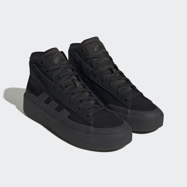 boundary Lion carbohydrate Women's Black High Tops | adidas US
