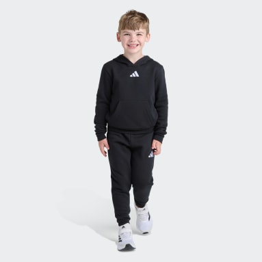 2-Piece Long Sleeve Fleece Pullover & Jogger Set