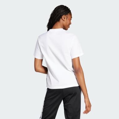 Essentials 3-Stripes Cotton T-skjorte
