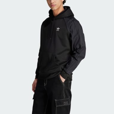 Sudadera con capucha Adicolor Re-Pro SST Material Mix Negro Hombre Originals