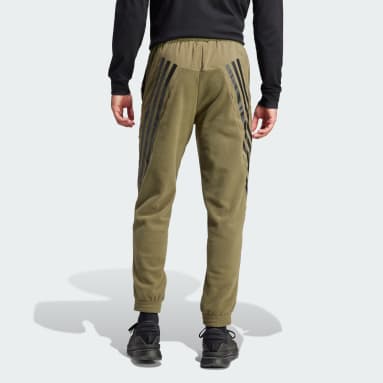 Pantalón Future Icons 3 bandas Verde Hombre Sportswear