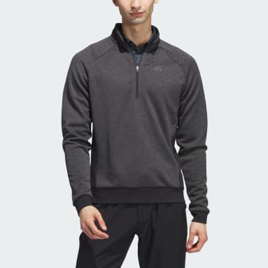 Herr Golf Svart DWR Quarter-Zip Tröja