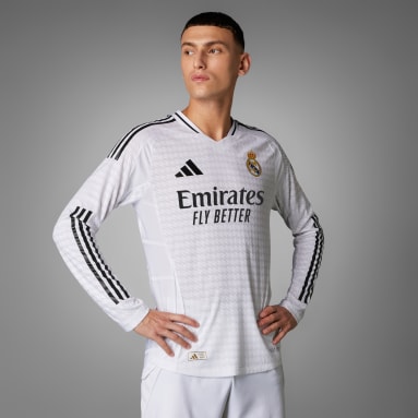 Camiseta manga larga primera equipación Real Madrid 24/25 Authentic Blanco Hombre Fútbol
