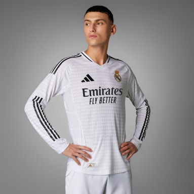 Maillot manches longues Domicile Real Madrid 24/25 Authentique