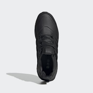 Sportswear zwart Ultraboost Leren Schoenen