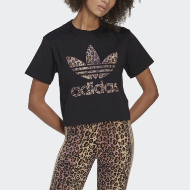 Adidas running felpa calda nera con zip corta e 3 strisce riflettenti di adidas Originals in Nero Donna Abbigliamento da T-shirt e top da Top a manica lunga 