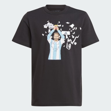 Remera Messi Fútbol Estampada