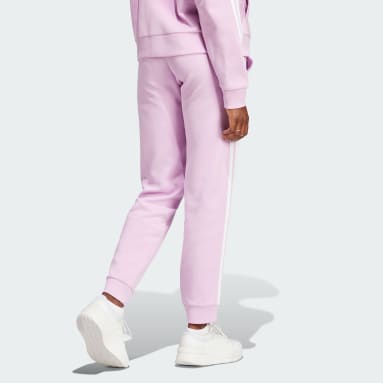 Pantalón Future Icons Regular 3 bandas Violeta Mujer Sportswear