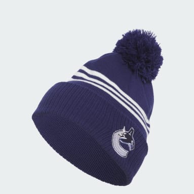 Bonnet Canucks Cuffed Pom multicolore Hommes Hockey