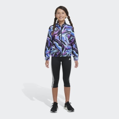 Youth Sportswear Black AOP 3S TRICOT JKT
