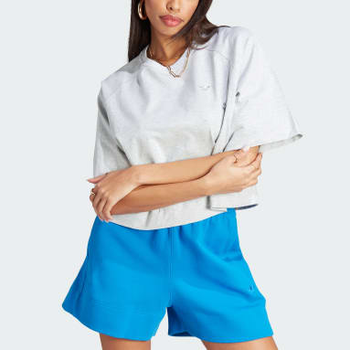 Polo Premium Essentials Plomo Mujer Originals